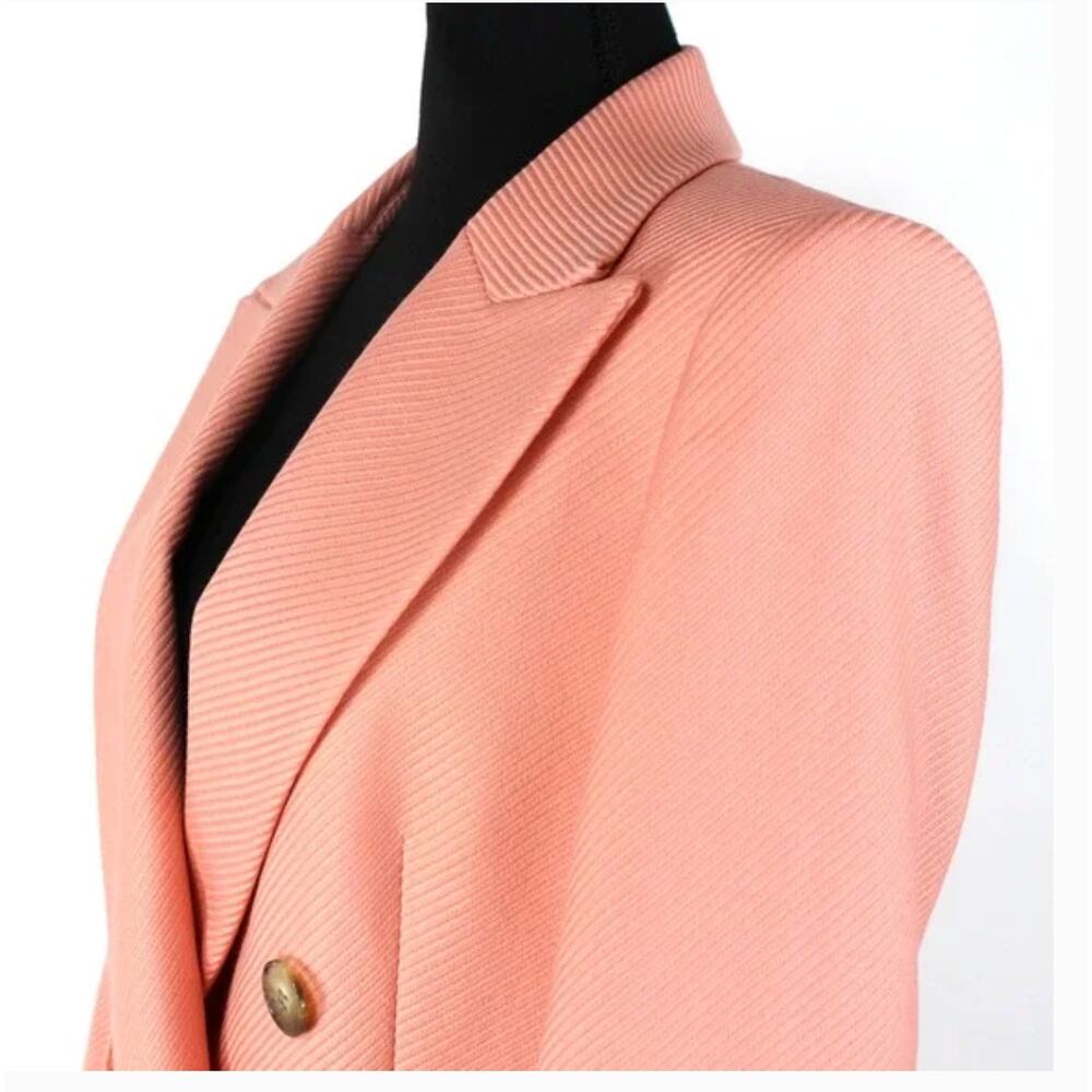 Reiss Logan Blazer 2 NWT Pink Jacket Academia Prep Career Old Money Luxury - Picture 9 of 12